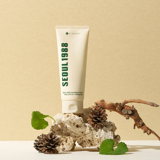 Seoul 1988 Cleansing Foam Pine Cica 1%+Probiotics - K-Secret