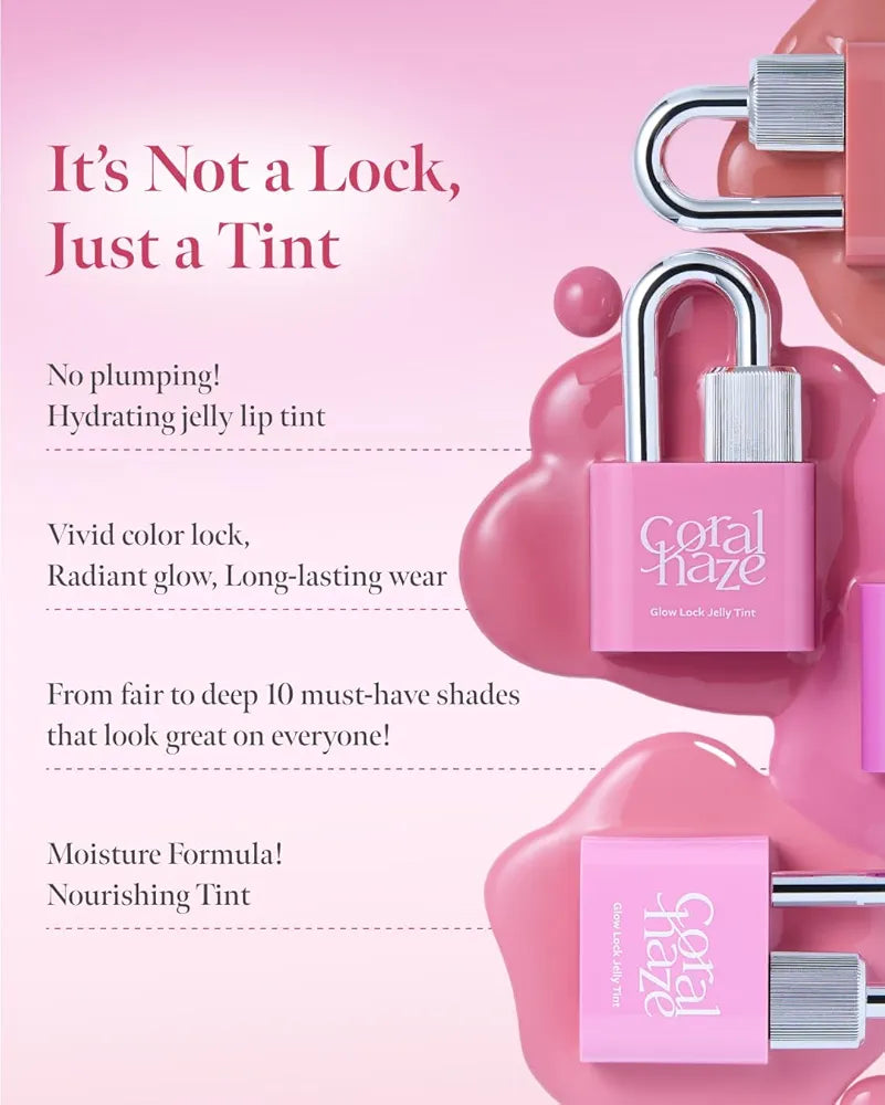 Glow Lock Jelly Tint - Coralhaze