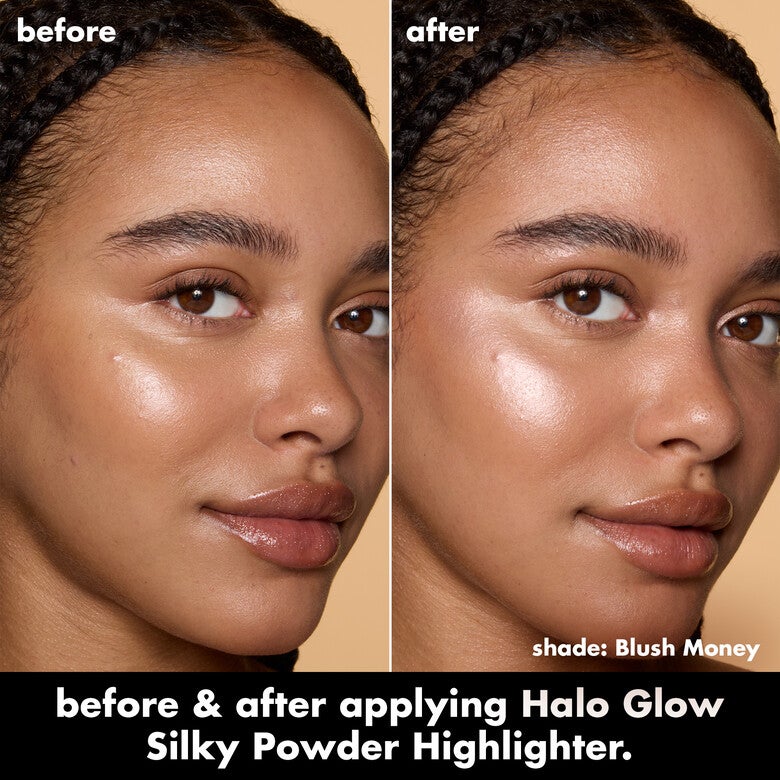 Halo Glow Silky Powder Highlighter - elf