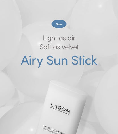 Airy Velvet Sun Stick Sunscreen Spf 50+ PA++++ - Lagom