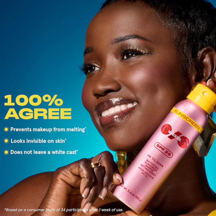 On Til Dawn Mattifying Sunscreen & Setting Spray SPF 28 - One Size