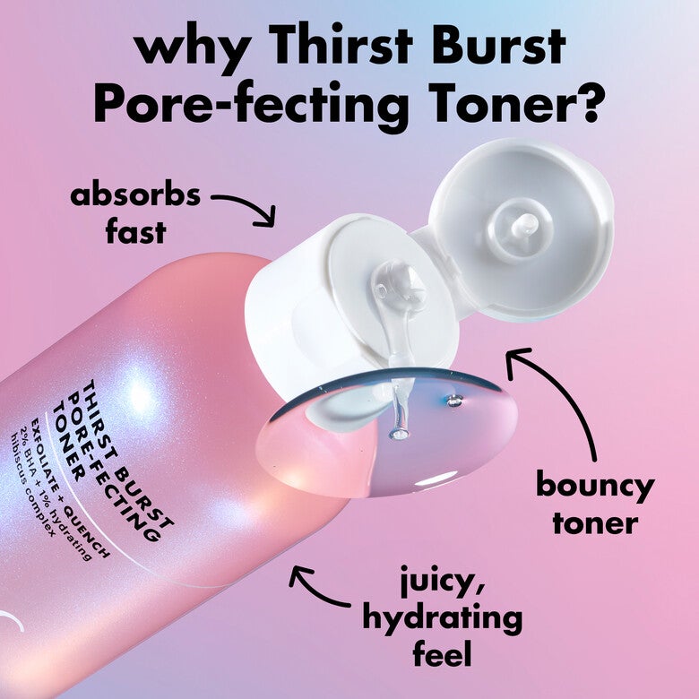 Thirst Burst Pore Efecting Toner - elf