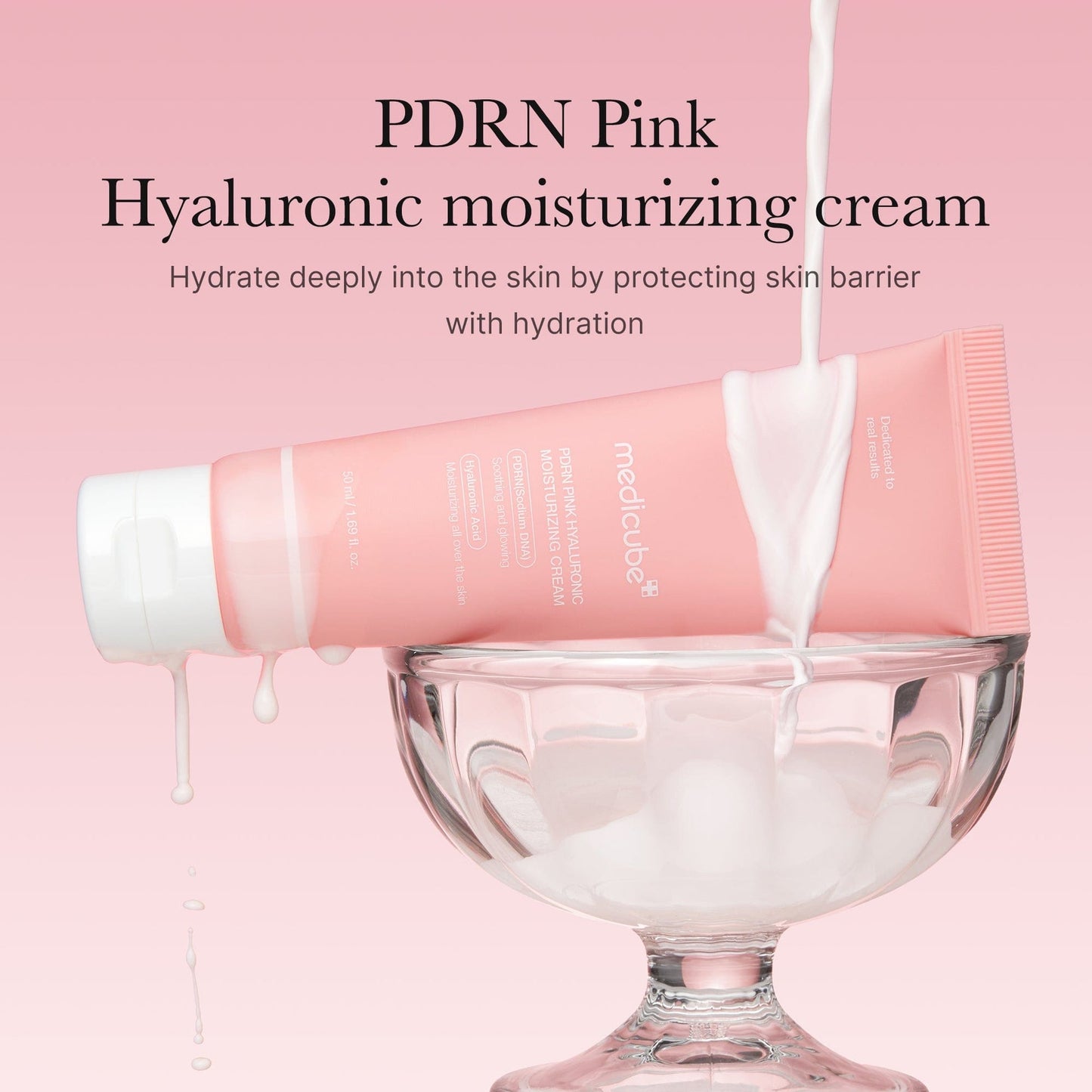 Pdrn Pink Hyaluronic Moisturising Cream - Medicube