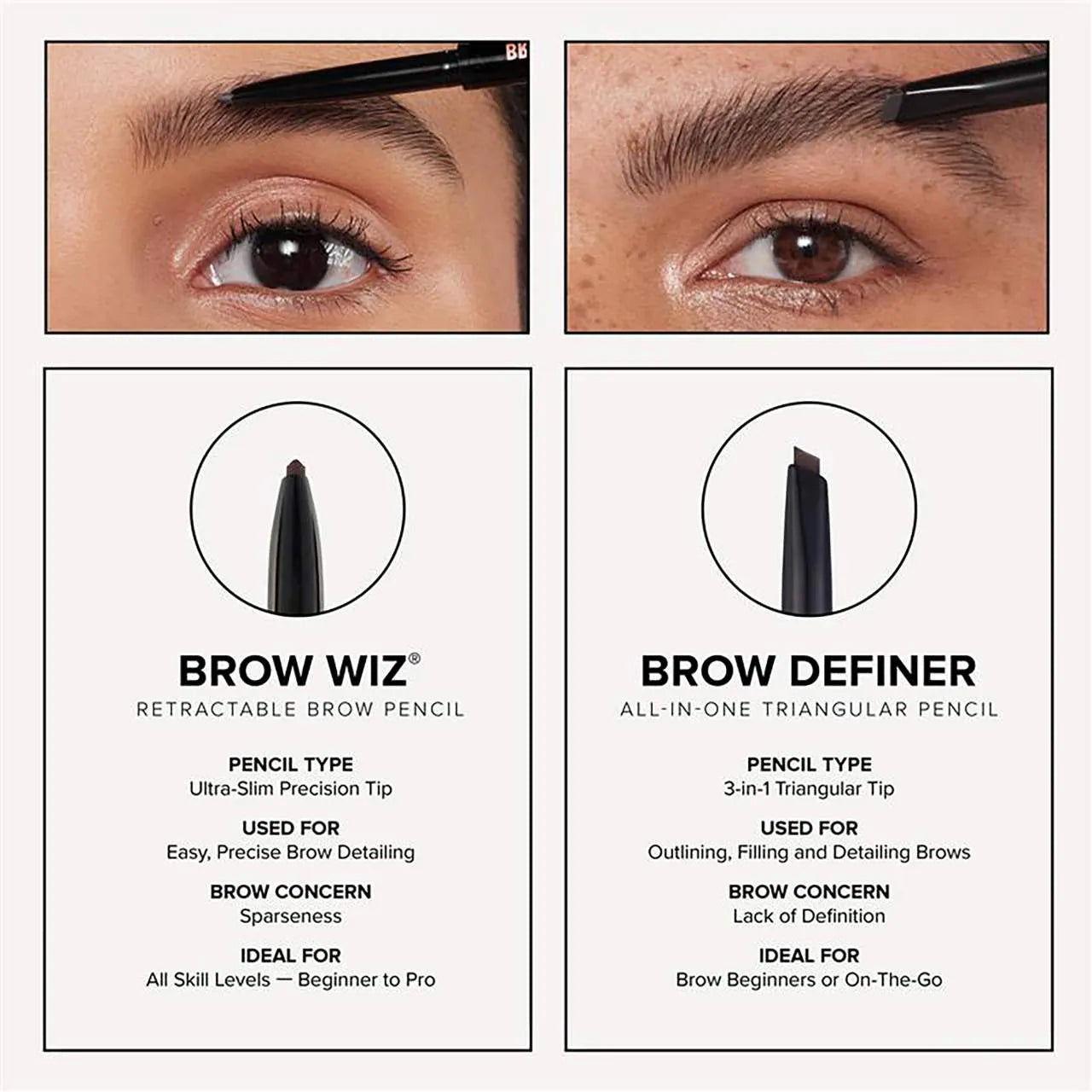 Brow Wiz Skin y Brow Pencil - Anastasia Beverly Hills