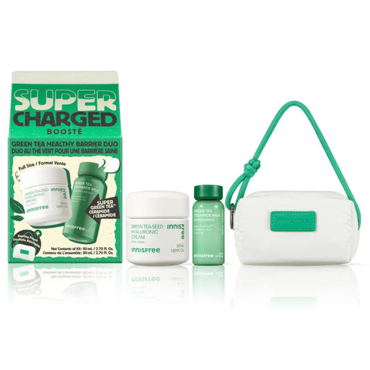 Super Charged Boooste Green Tea Healthy Barrier Duo - Innisfree