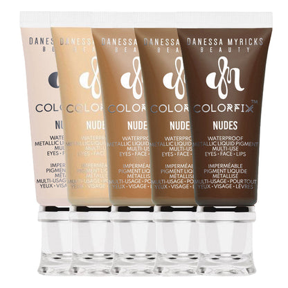 Colorfix Nudes - Multi-Use Eye, Cheek & Lip Waterproof Liquid Pigment - Danessa Myricks