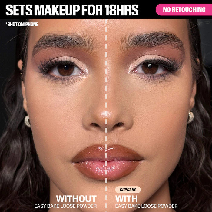 Easy Bake Loose Powder Brightening + Correcting Duo - Huda Beauty