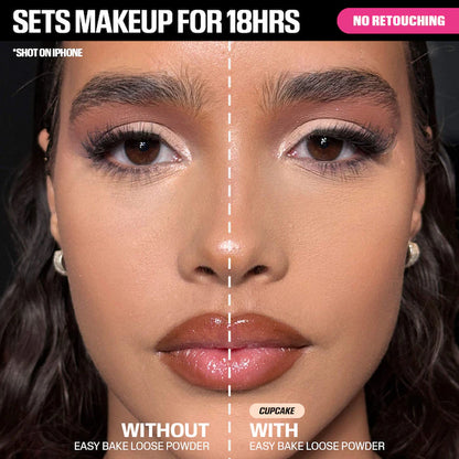 Easy Bake Loose Powder Brightening + Correcting Duo - Huda Beauty