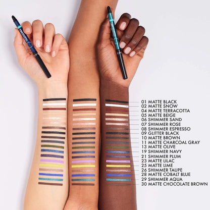 Eyeliner Matte Retractable 12H Waterproof  - Sephora