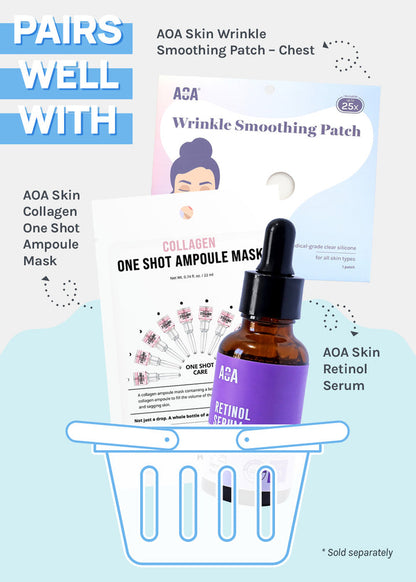 Gua Sha Sculpt Neck Cream Collagen, Retinal+Elastin - Aoa