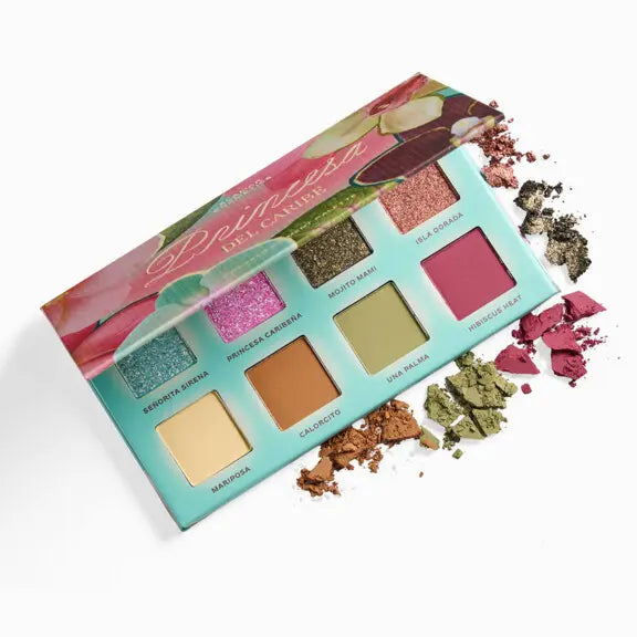 Pressed Pigment Palette Princesa Del Caribe - Alamar Cosmetics