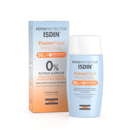 Fusion Fluid Mineral 50 Spf Uvb Uva - Isdin Fotoprotector