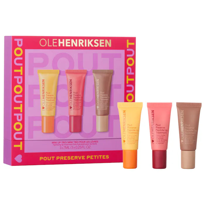 Pout Preserve Petites Mini Lip Trío - Olehenriksen