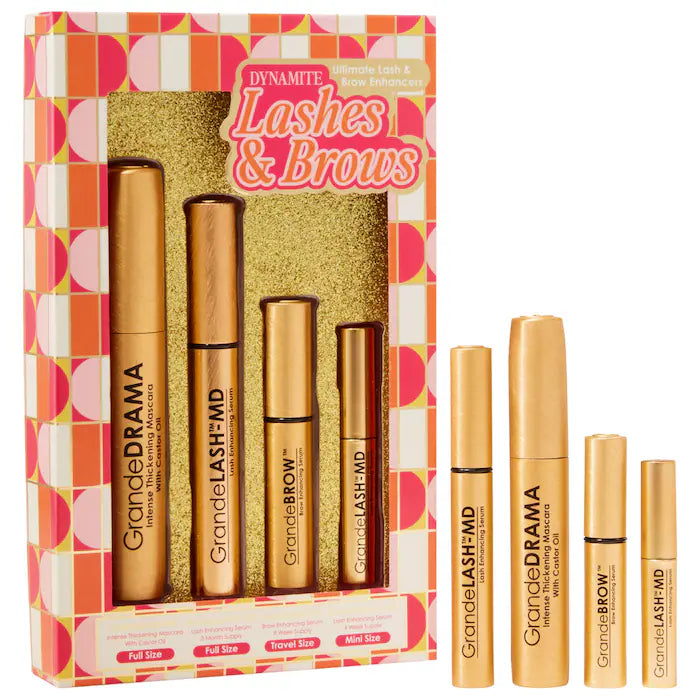 Limited Edition Dynamite Lashes & Brows - Grande Cosmetics