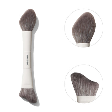 Dual Ended Cream & Powder Sculpt Brush - Morphe