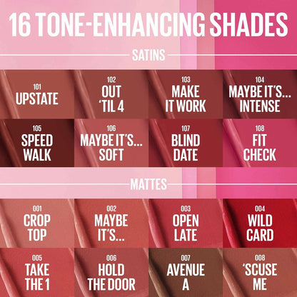 Moisturizing Serum Hydrating Lipstick- Maybelline