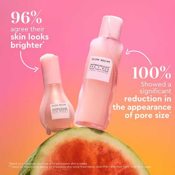 Watermelon Glow Dewy Skin Routine - Glow Recipe