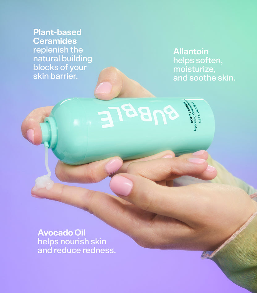 Soft Launch Hydrating Cream Cleanser - Bubble