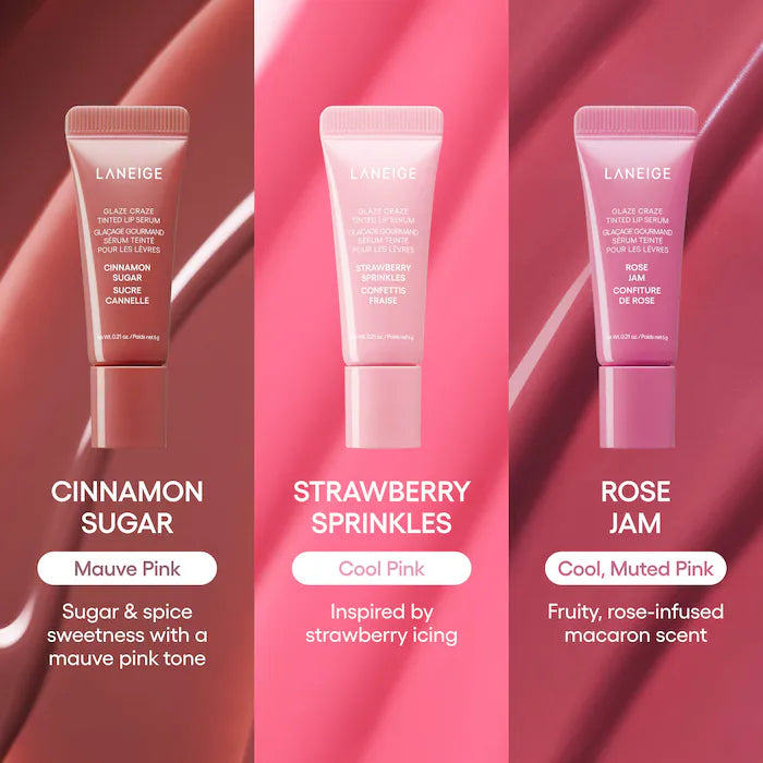 Glassy Lip Minis [3pieces] - Laneige