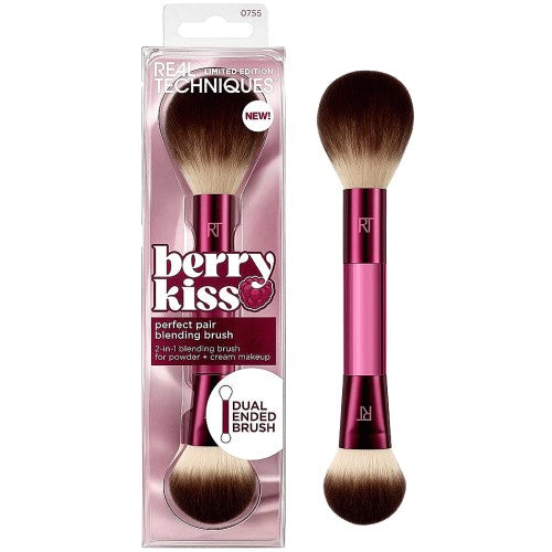 Berry Kiss Dual Ended Brush - Real Techniques
