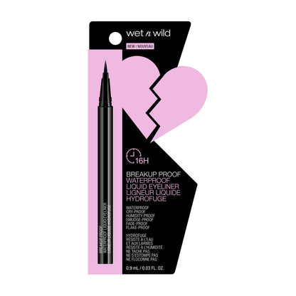 Liquid Eyeliner 16h Waterproof Breakup Proof - Wet n Wild