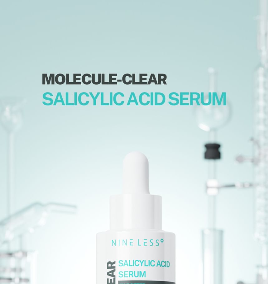 Salicylic Acid Serum Molecules Clear - Nine Less
