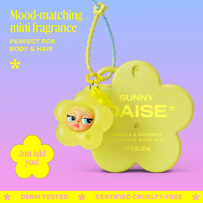 Fragance Body Mist with Mini Dollface Charm - Daise