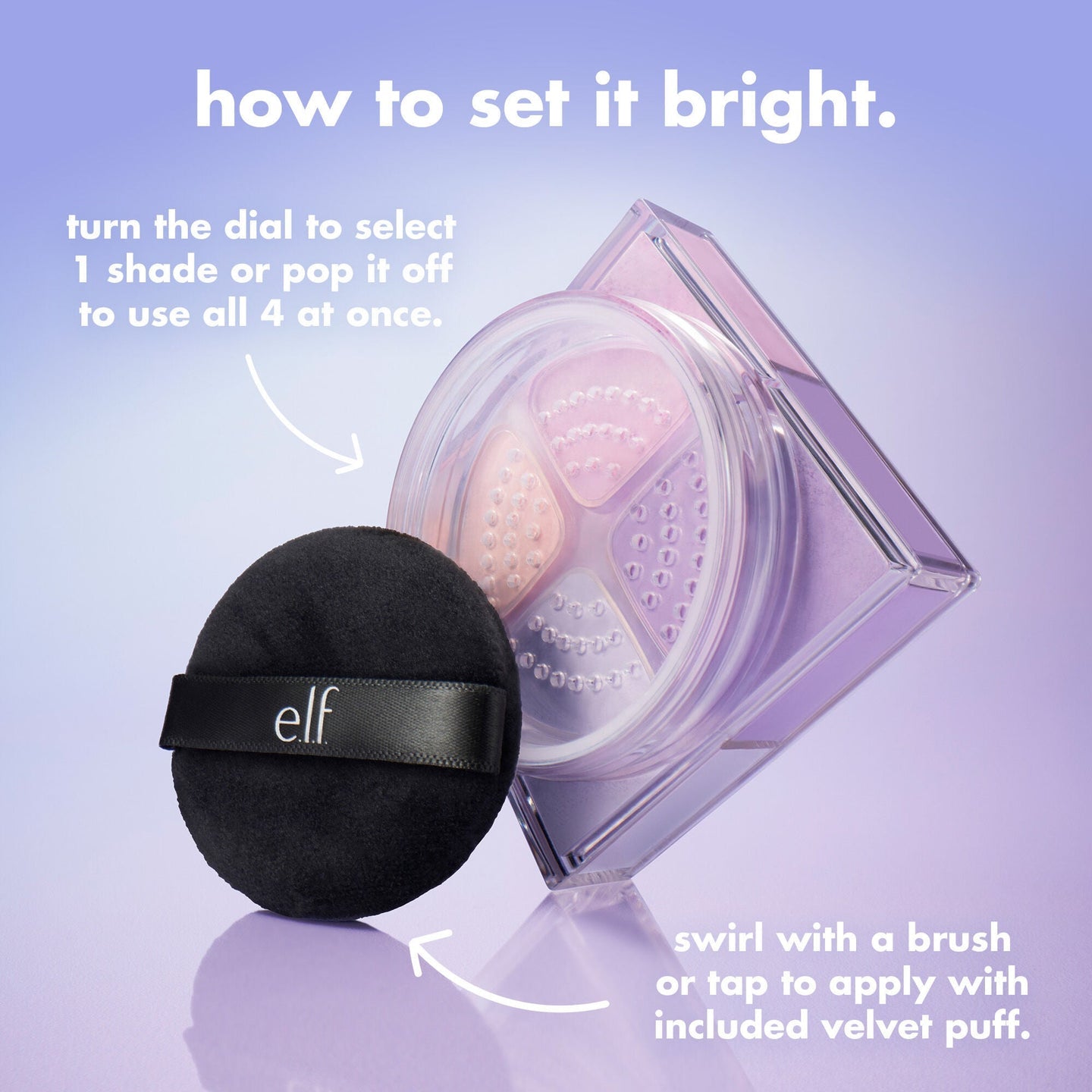 Setting Powder Set It Bright Correcting & Brightening - Elf