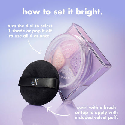 Setting Powder Set It Bright Correcting & Brightening - Elf