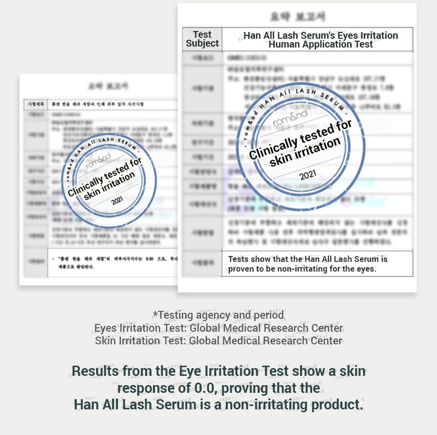 Han All Lash Serum - Rom&nd
