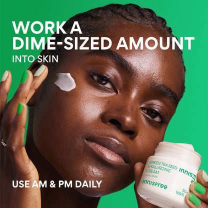 Green Tea Seed Hyaluronic Cream - Unnisafree