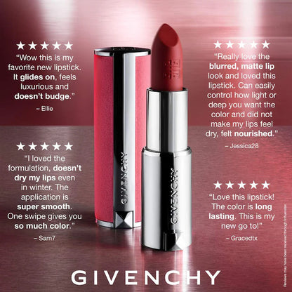Le Rouge Sheer Velvet Matte  Refillable Lipstick - Givenchy  Beauty