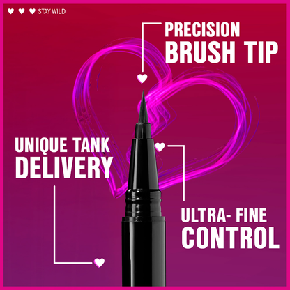 Liquid Eyeliner 16h Waterproof Breakup Proof - Wet n Wild