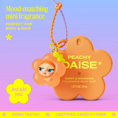 Charmed Daise Fragance Body Mist with Mini Dollface Charm - Daise