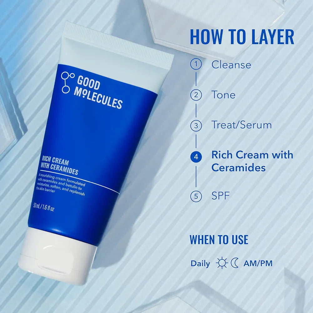 Rich Cream With Ceramides - Good Molecules