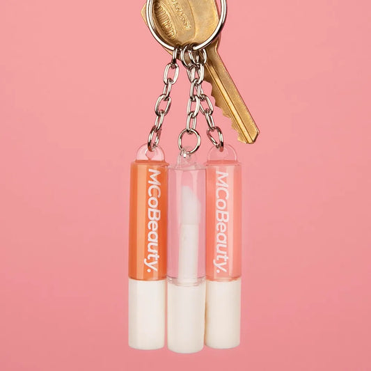 Lip Gloss Trio 3 in Gloss Keyring - Mco Beauty