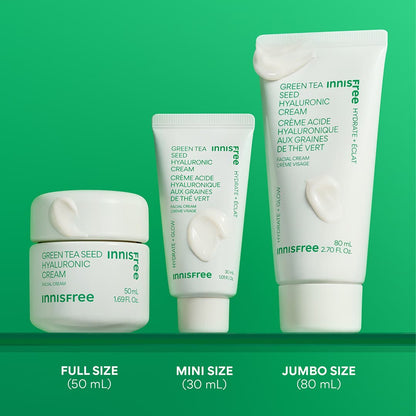 Green Tea Seed Hyaluronic Cream - Unnisafree