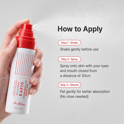 Rapid Hipochlorous Acid Rescue Mist - Dr. Althea