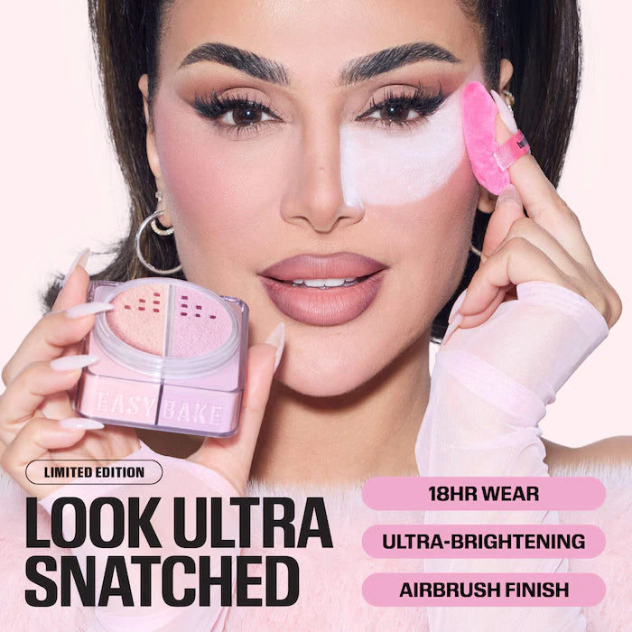 Easy Bake Loose Powder Brightening + Correcting Duo - Huda Beauty