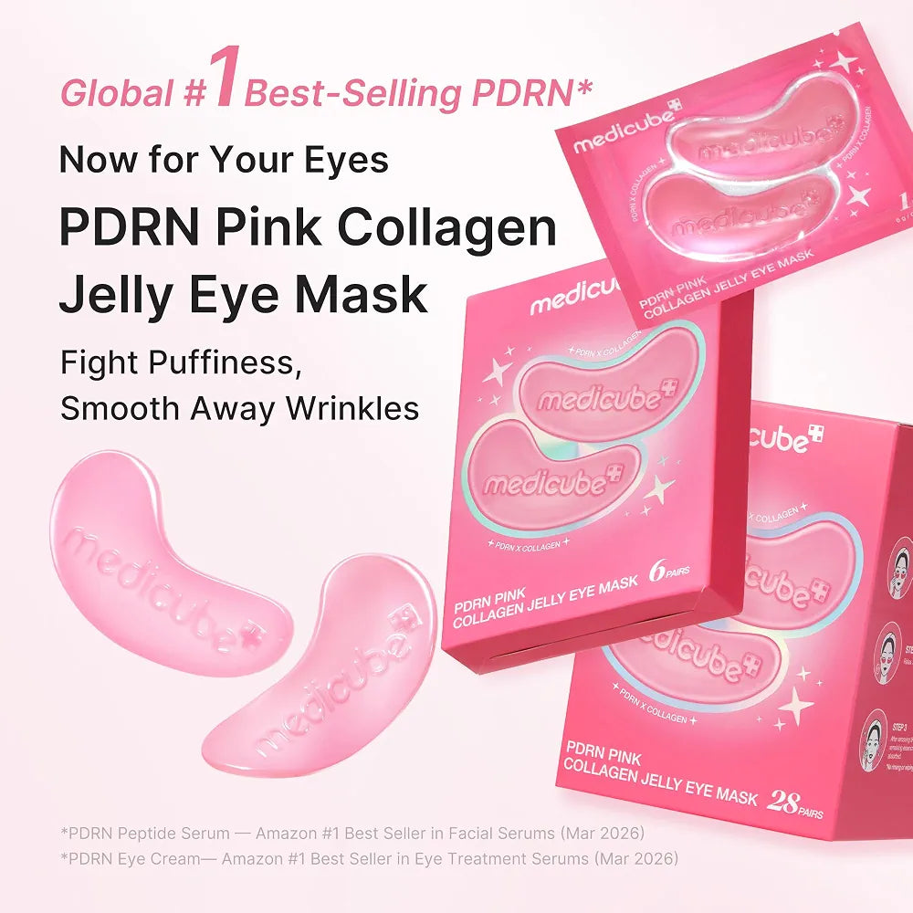Pdrn Pink Collagen Jelly Eye Mask - Medicube