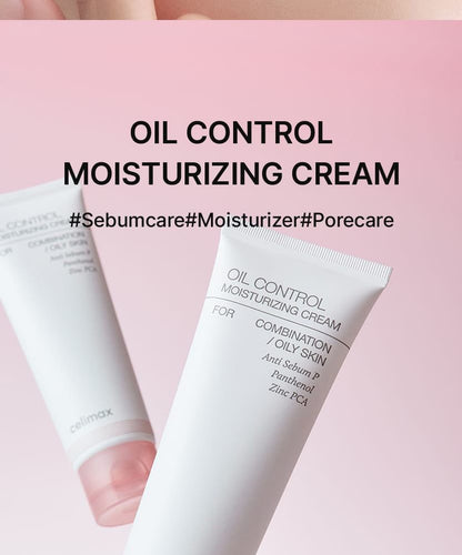 Oil Control Moisturizing Cream For Combination / Oily Skin - Celimax