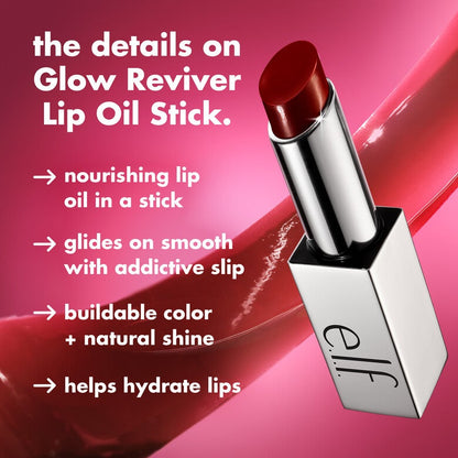 Glow Reviver Slipstick Tinted Lip Oil Stick - Elf