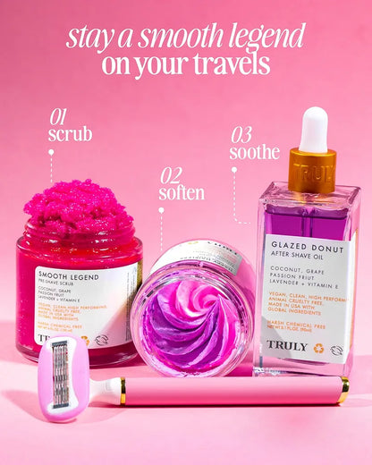 The Smoothest Shave Of All Time Smooth Legend Shave Set - Truly