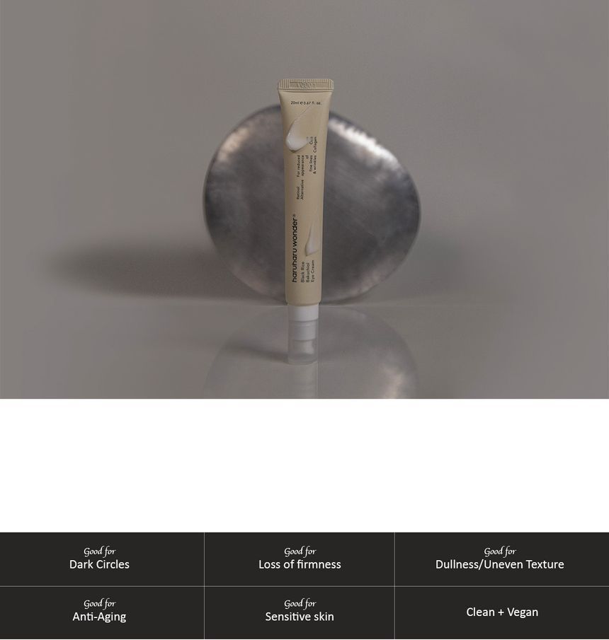 Black Rice Bakuchio Eye Cream - Haruharu Wonder