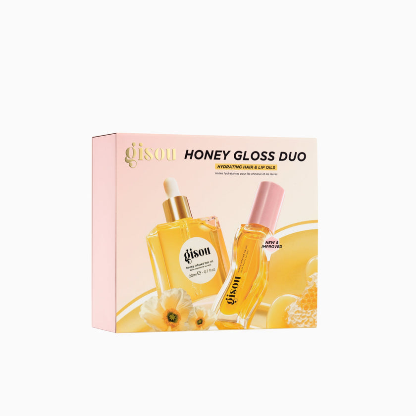 Honey Gloss Duo Hydrating Hair & Lip Oils - Gisou