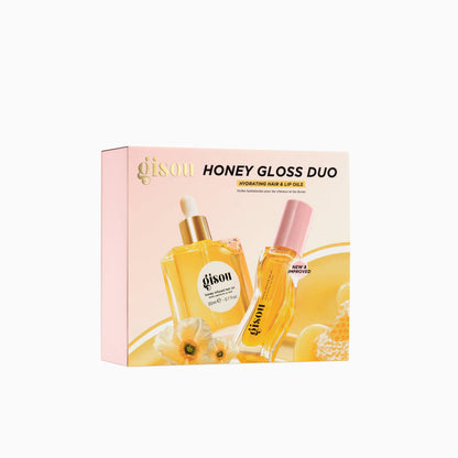 Honey Gloss Duo Hydrating Hair & Lip Oils - Gisou