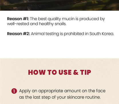 Seoul 1988 Snail Mucin 93%+Rice - K-Secret