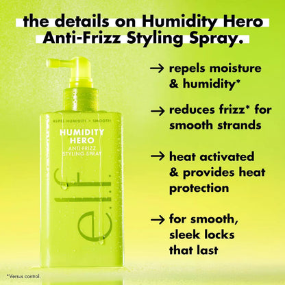 Humidity Hero Anti Frizz Styling Spray - Elf