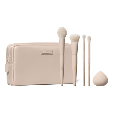 Oat Latte 5 Piece Face & Eye Brush Set - Morphe