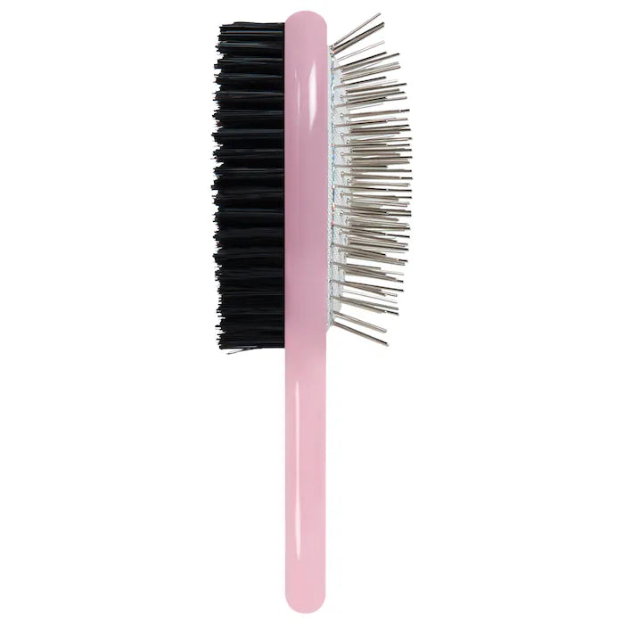 Double Take Dual Sided Detangling and Smooth Hair Brush - Mane
